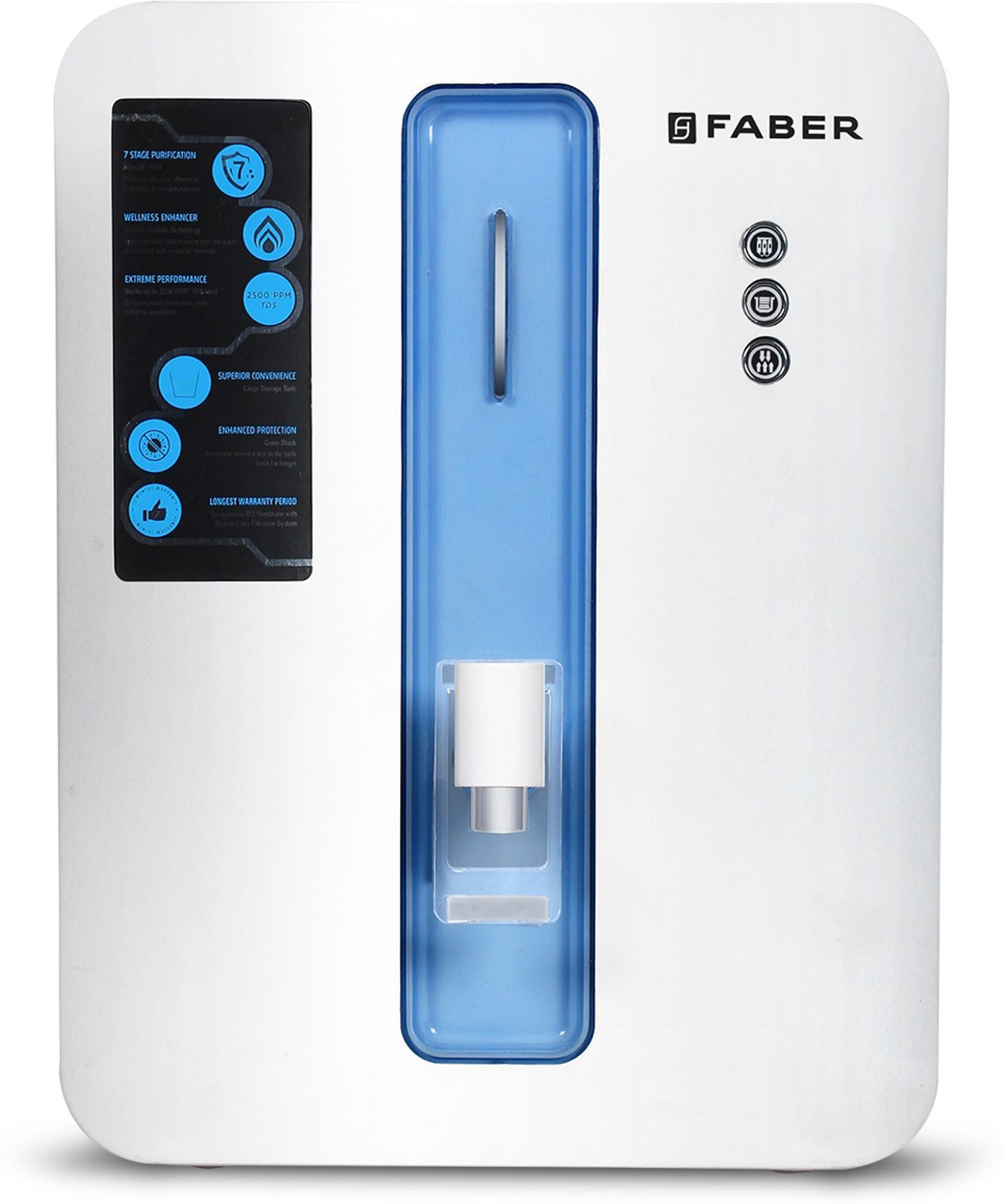 Image of Faber FWP CASPER 10 L RO + UV + MAT Water Purifier