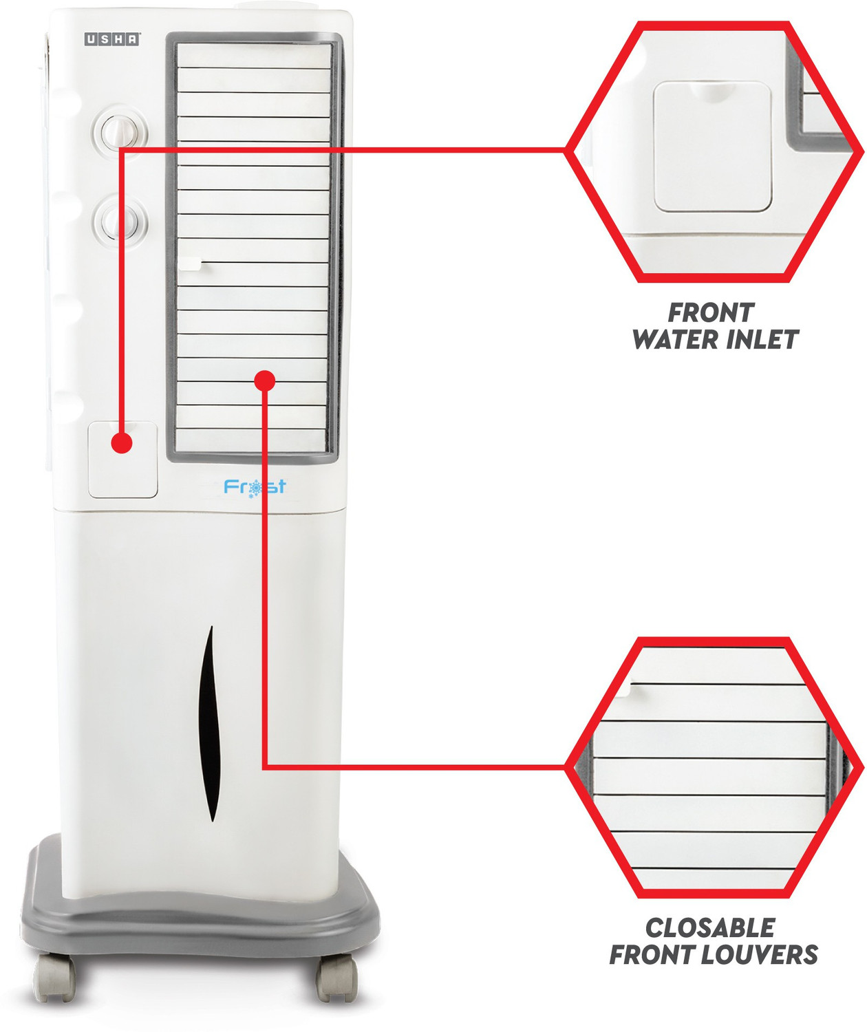 Image of USHA 22 L Tower Air Cooler