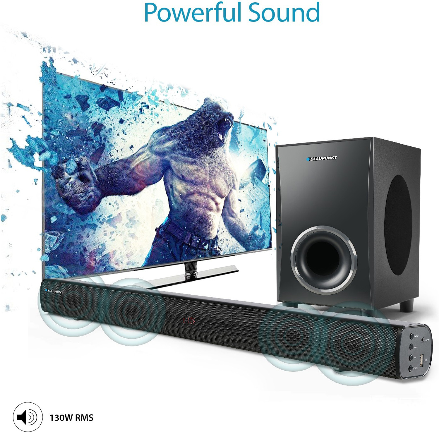 Image of Blaupunkt SBWL-02 130 W Bluetooth Soundbar