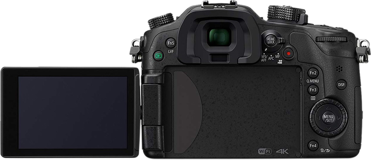 Image of Panasonic Lumix DMC-GH4 Mirrorless Camera Body with 12-60mm Lens