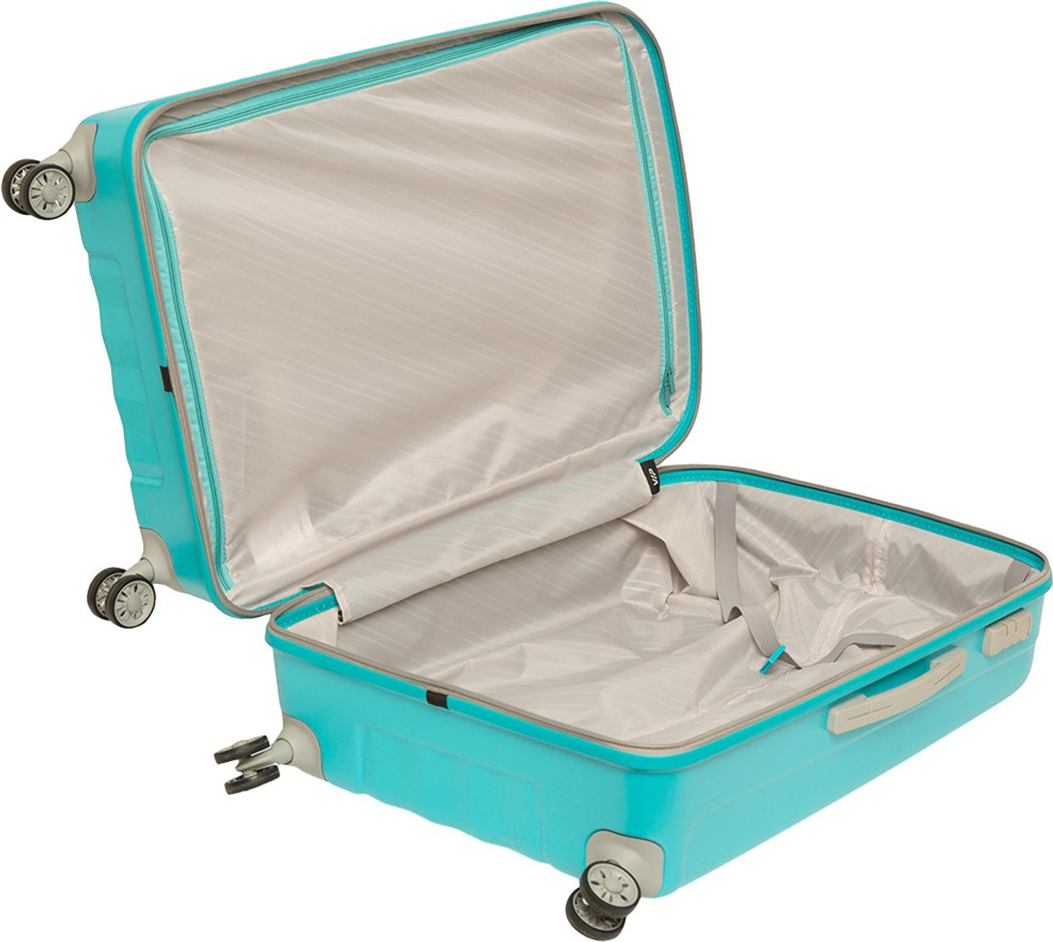 Image of VIP Large Check-in Suitcase (79 cm) 4 Wheels - Zapper - Blue