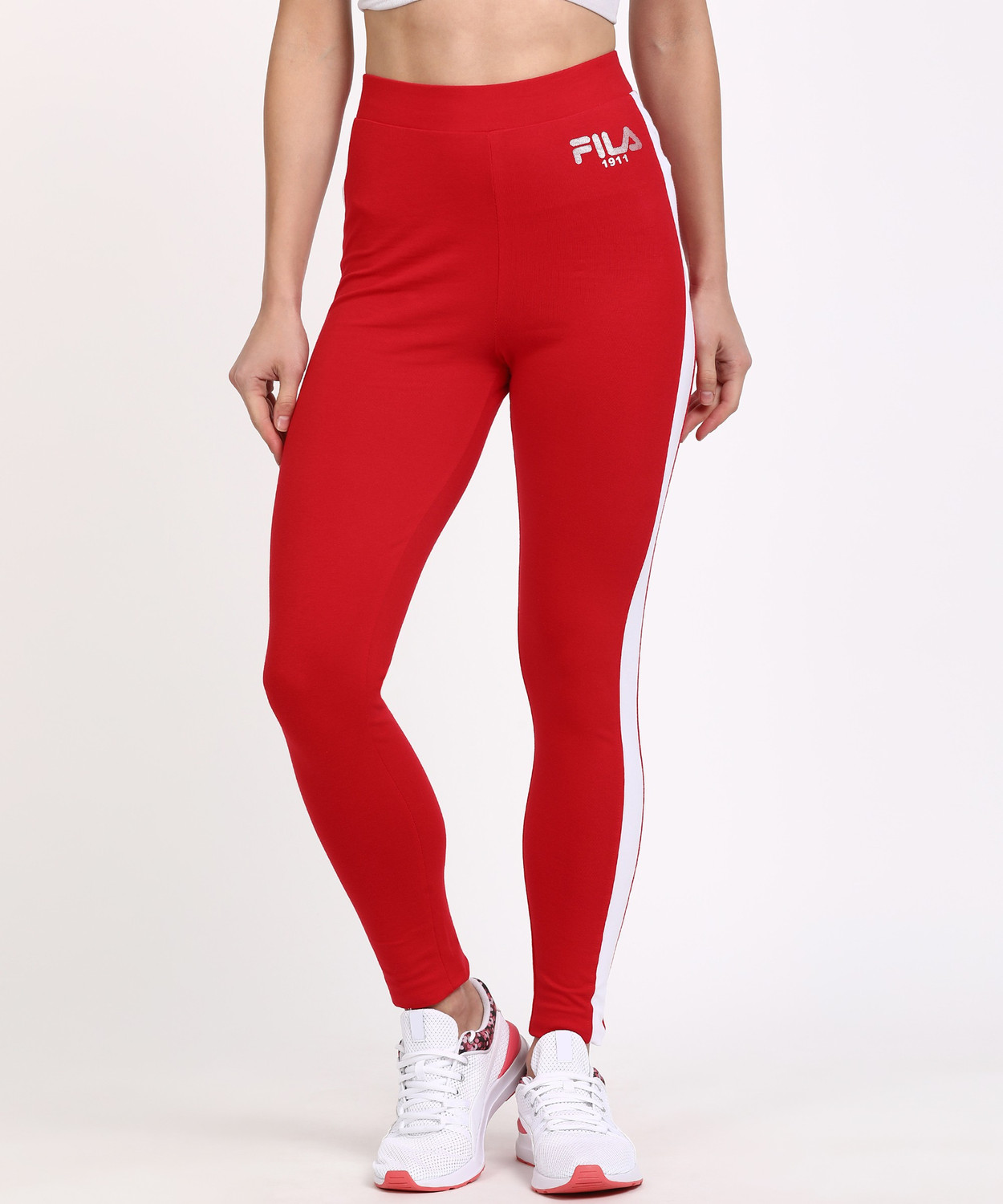 Red fila leggings new arrivals