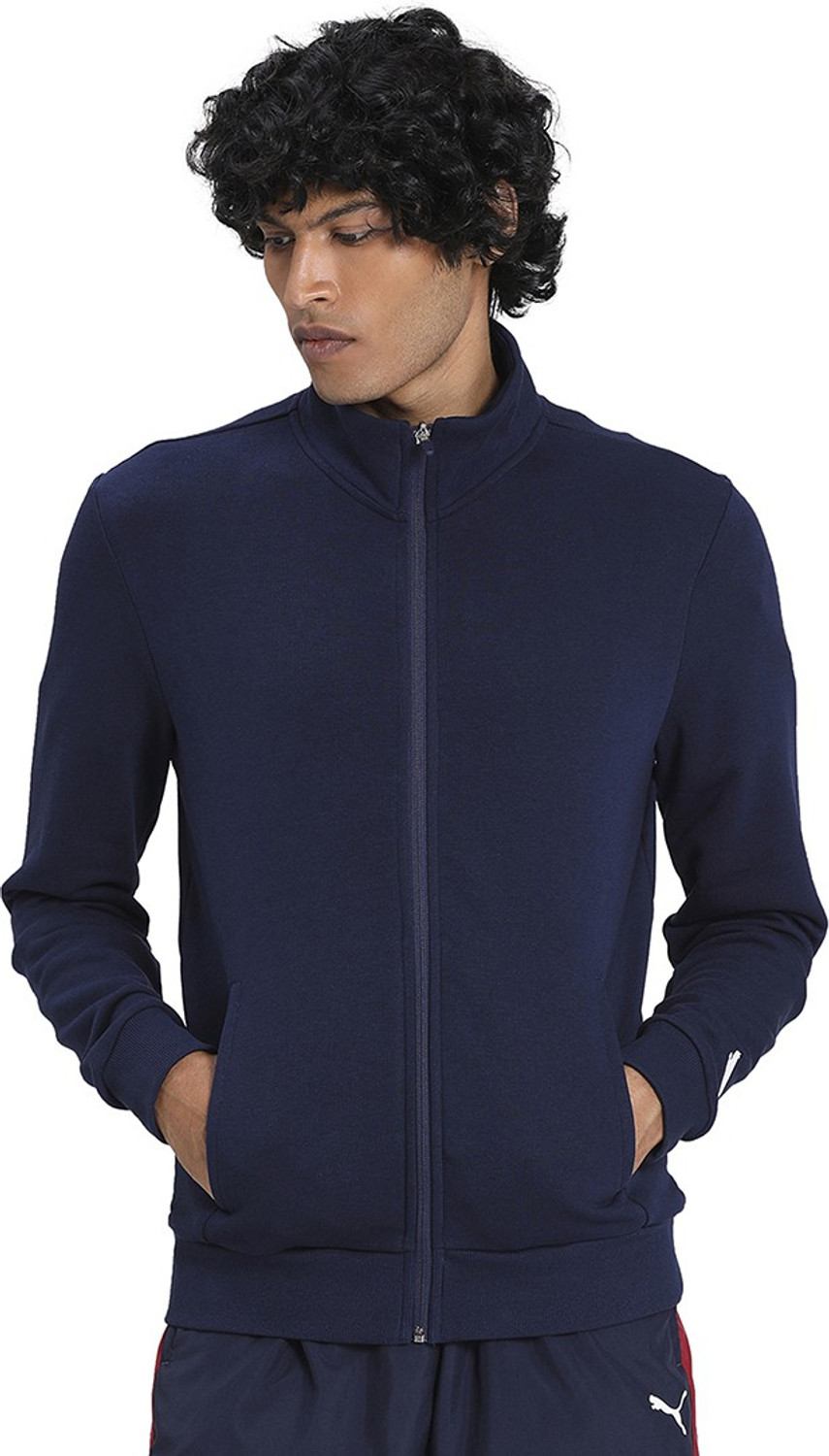Puma full sleeve deals solid men's jacket