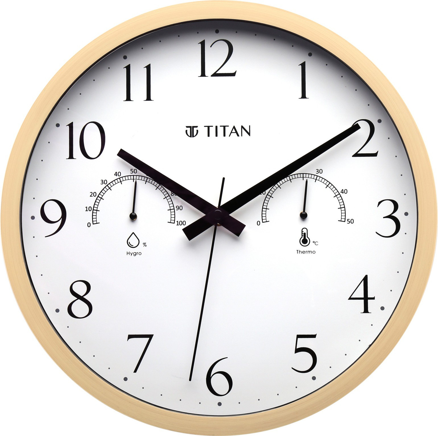 Titan analog wall sale clock