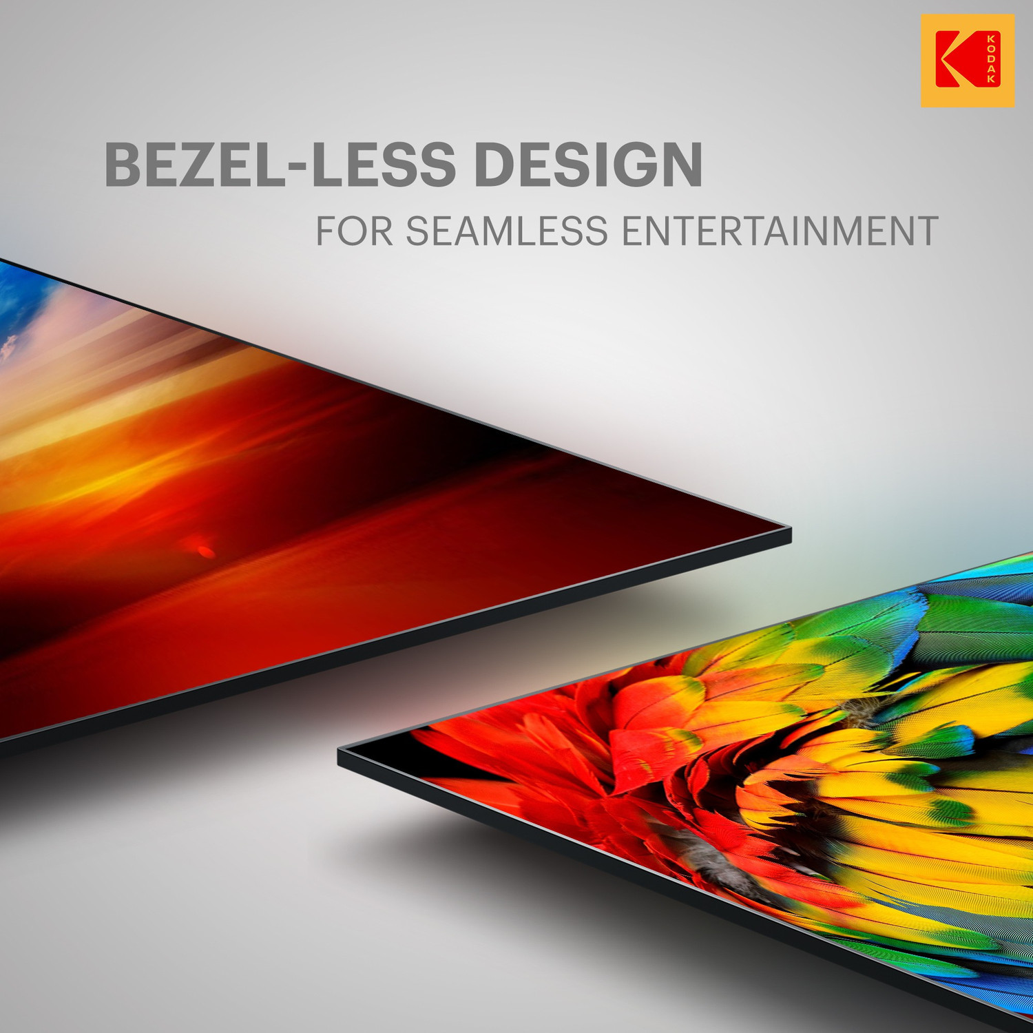 Image of KODAK CA Series 164 cm (65 inch) Ultra HD (4K) LED Smart Android TV with Dolby Digital Plus & DTS TruSurround (65CA0101)