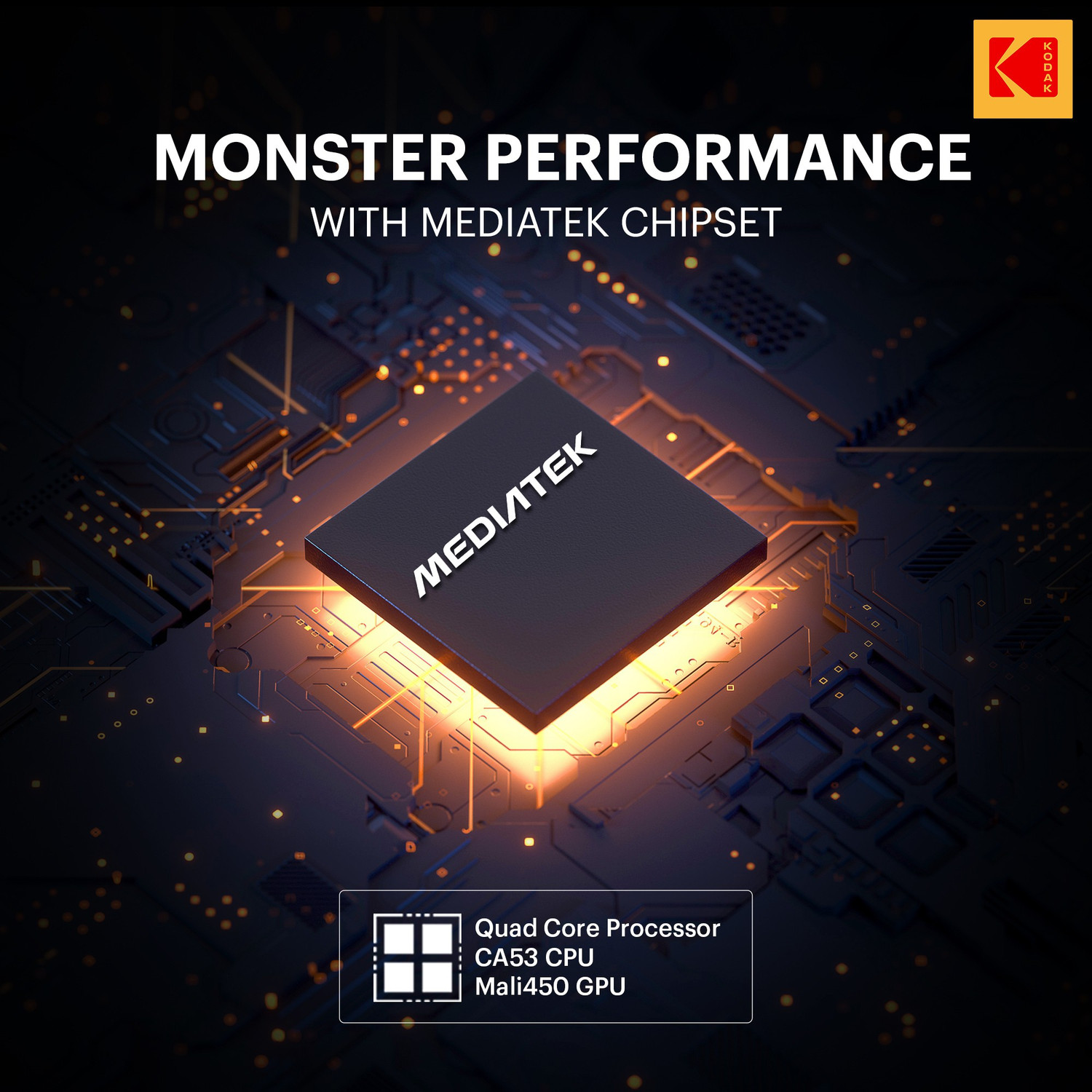 Image of KODAK CA Series 164 cm (65 inch) Ultra HD (4K) LED Smart Android TV with Dolby Digital Plus & DTS TruSurround (65CA0101)