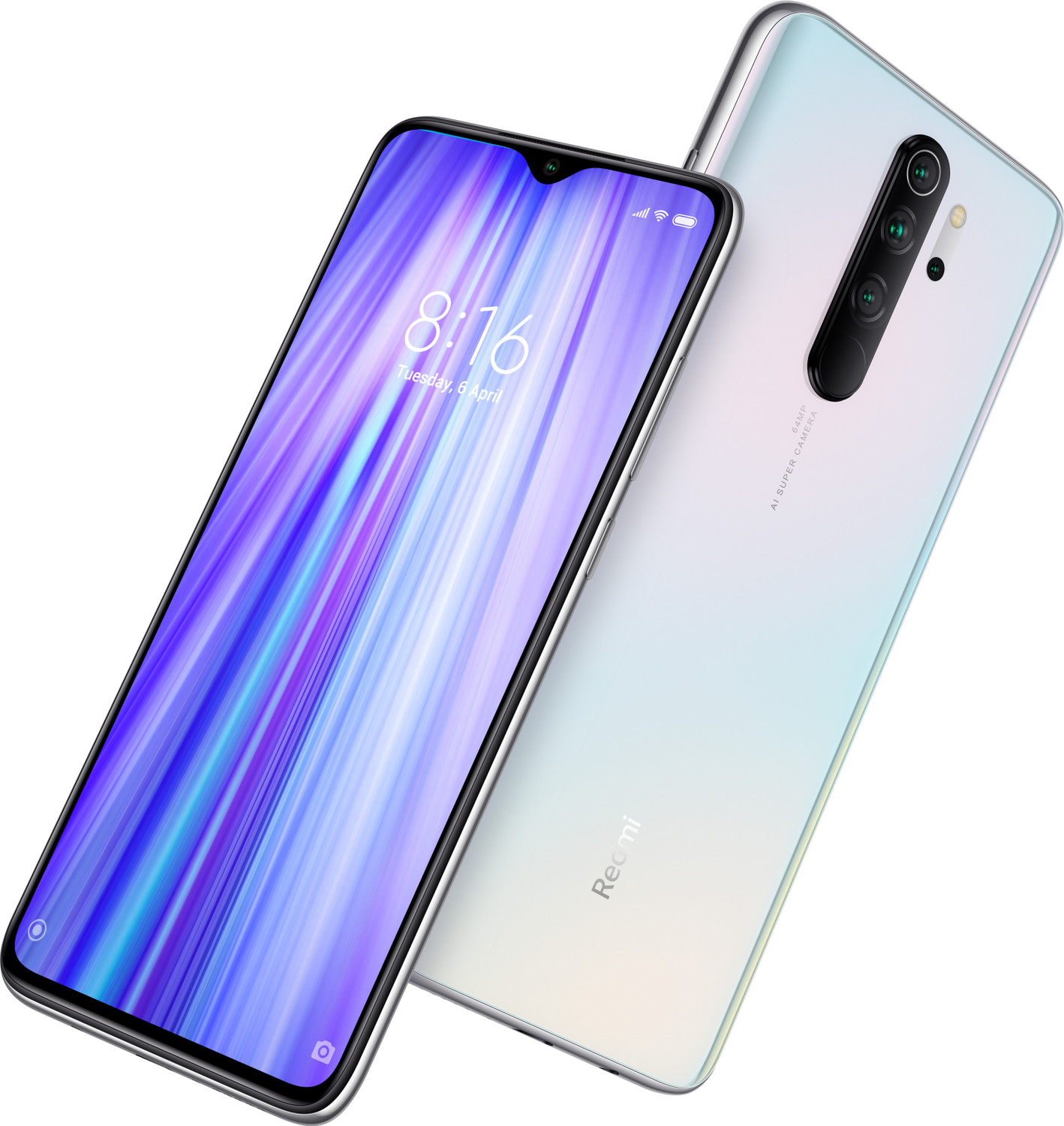 Image of REDMI Note 8 Pro (Halo White, 64 GB)
