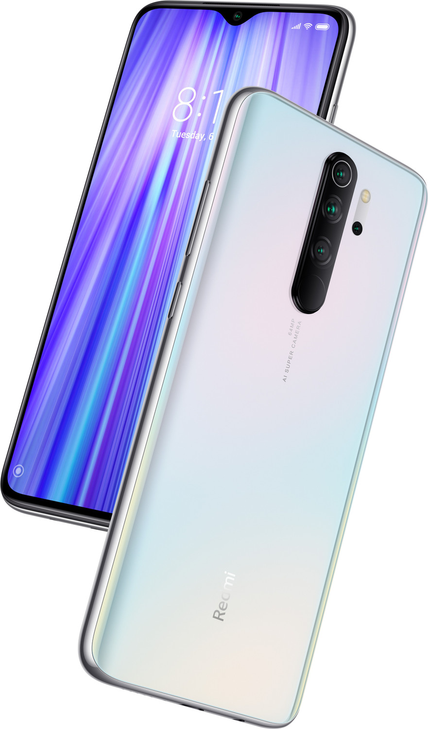 Image of REDMI Note 8 Pro (Halo White, 64 GB)