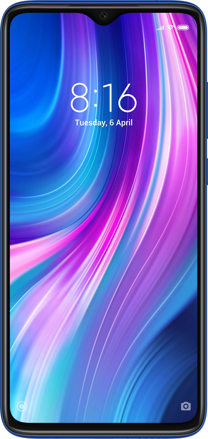 Image of REDMI Note 8 Pro (Electric Blue, 64 GB)