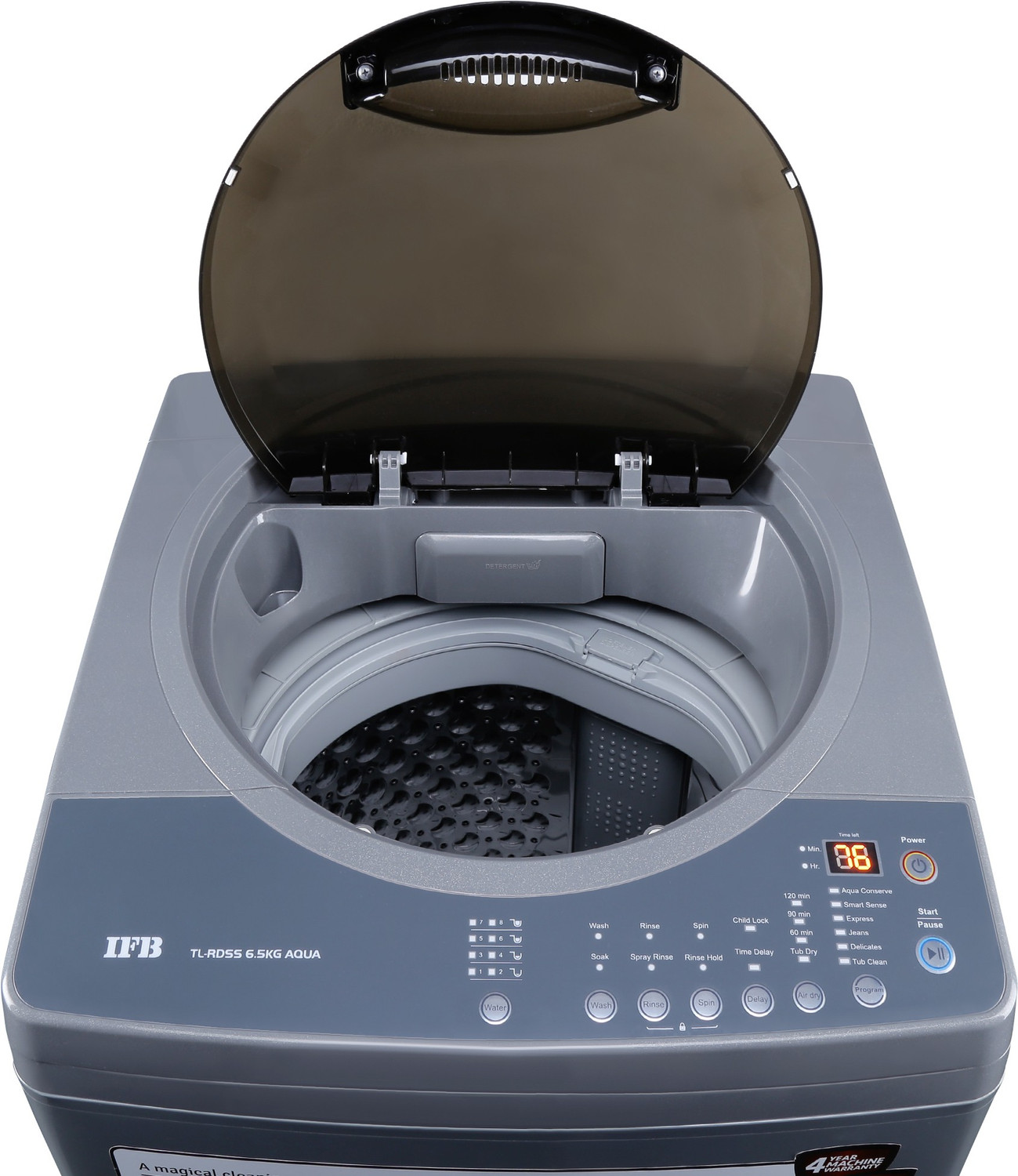 Image of IFB 6.5 kg 5 Star Fully Automatic Top Load Washing Machine Silver