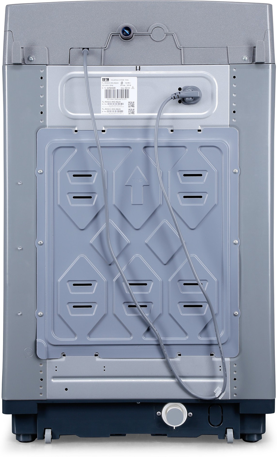 Image of IFB 6.5 kg 5 Star Fully Automatic Top Load Washing Machine Silver