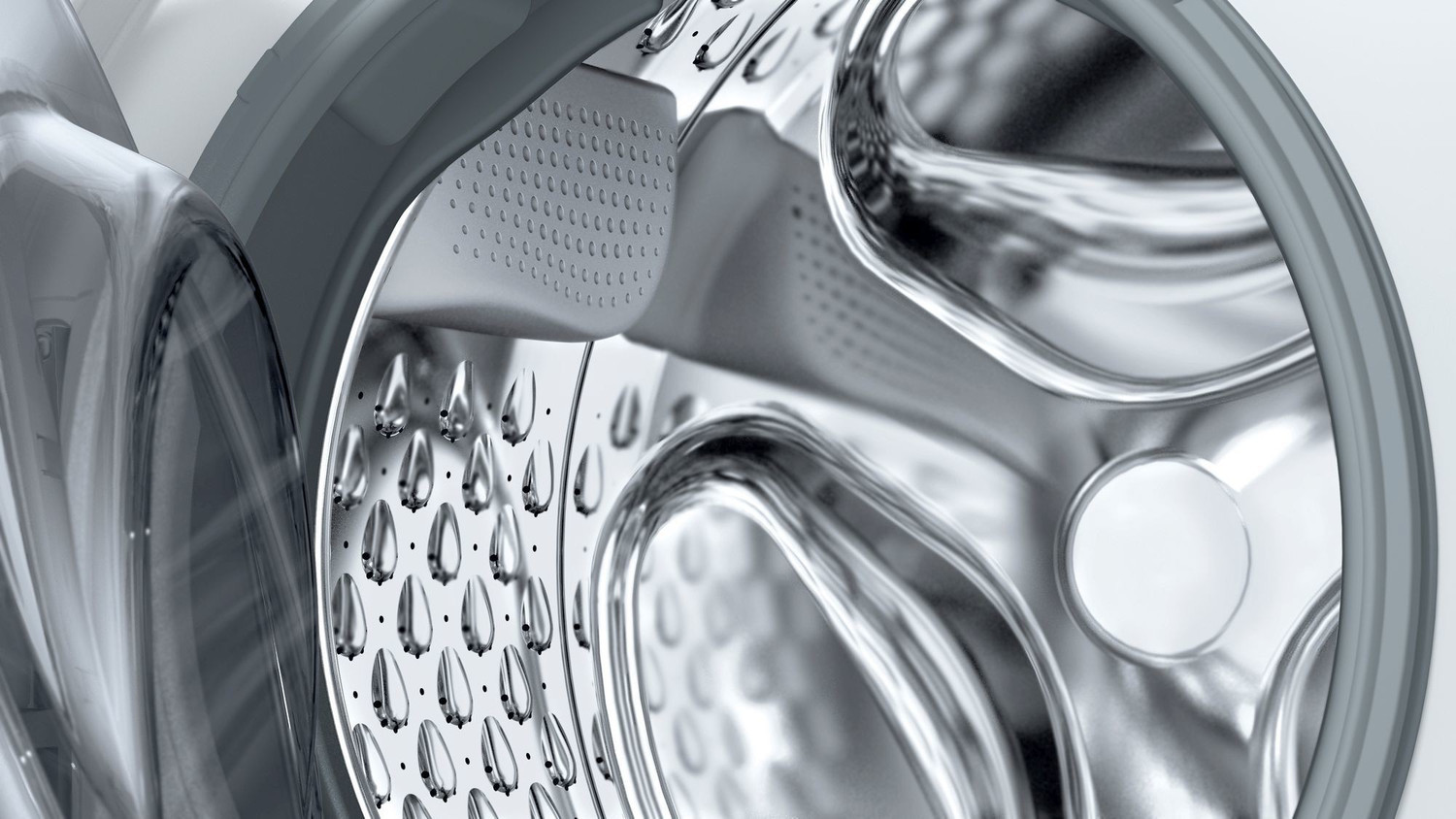 Image of BOSCH 6.2 kg Fully Automatic Front Load Washing Machine with In-built Heater White