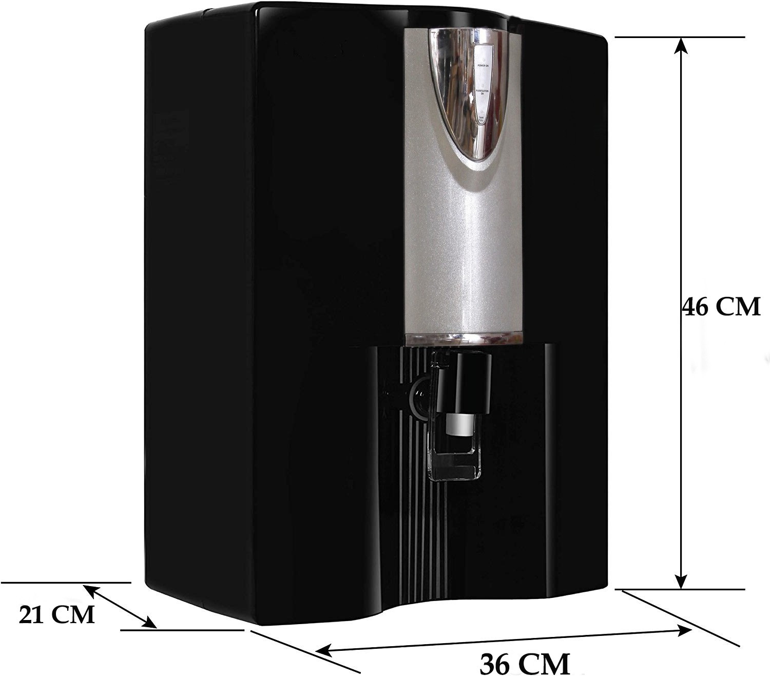 Image of Aqua Active Misty RO+UV+UF 10 L RO + UV + UF + TDS Water Purifier