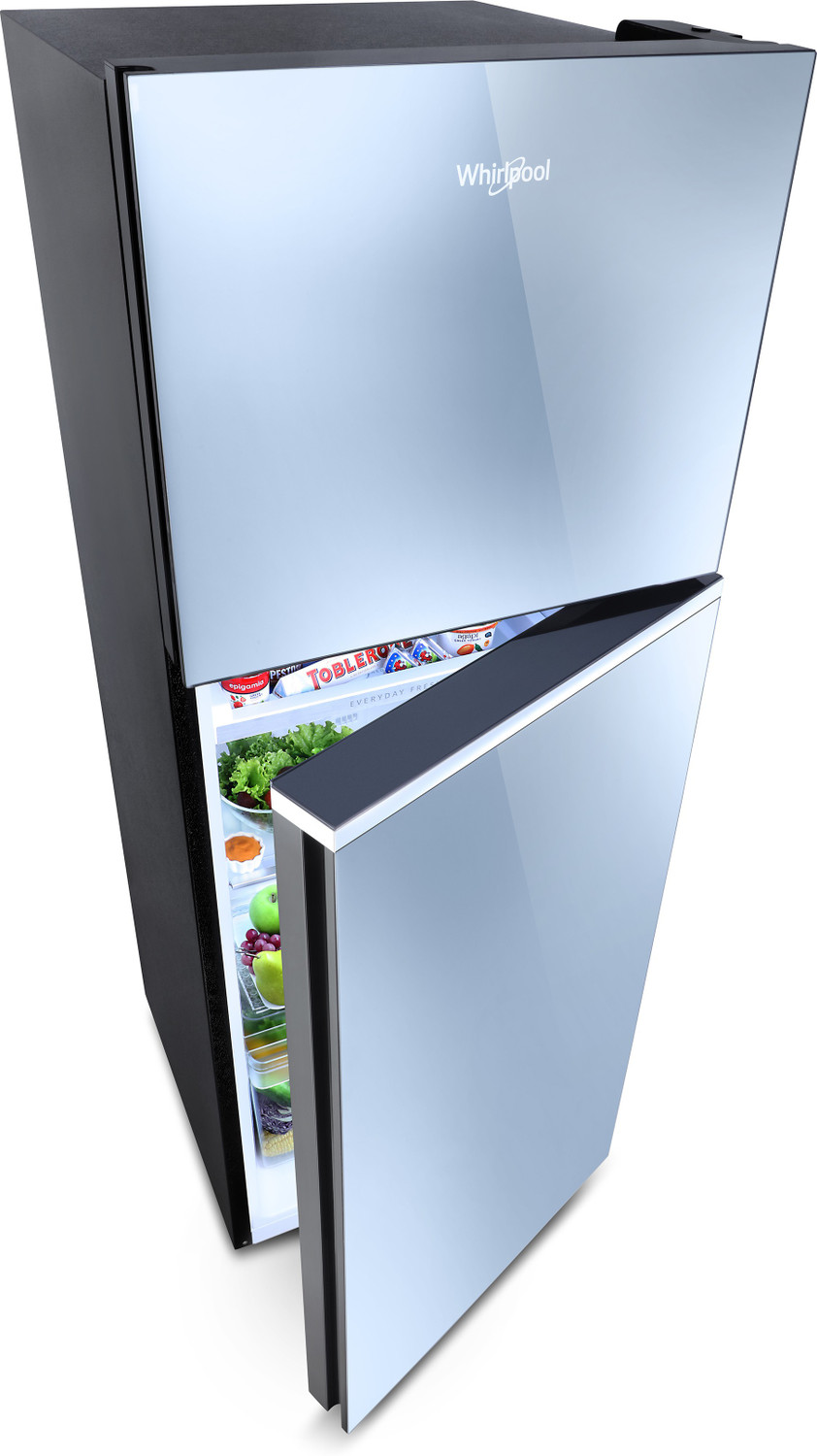 Image of Whirlpool 259 L Frost Free Double Door 2 Star Refrigerator with Glass Door