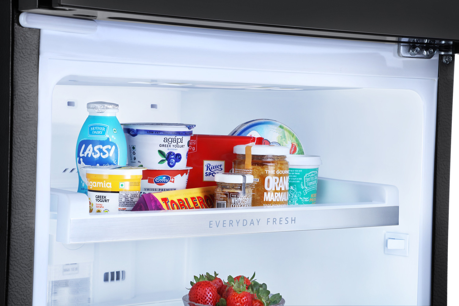 Image of Whirlpool 259 L Frost Free Double Door 2 Star Refrigerator with Glass Door