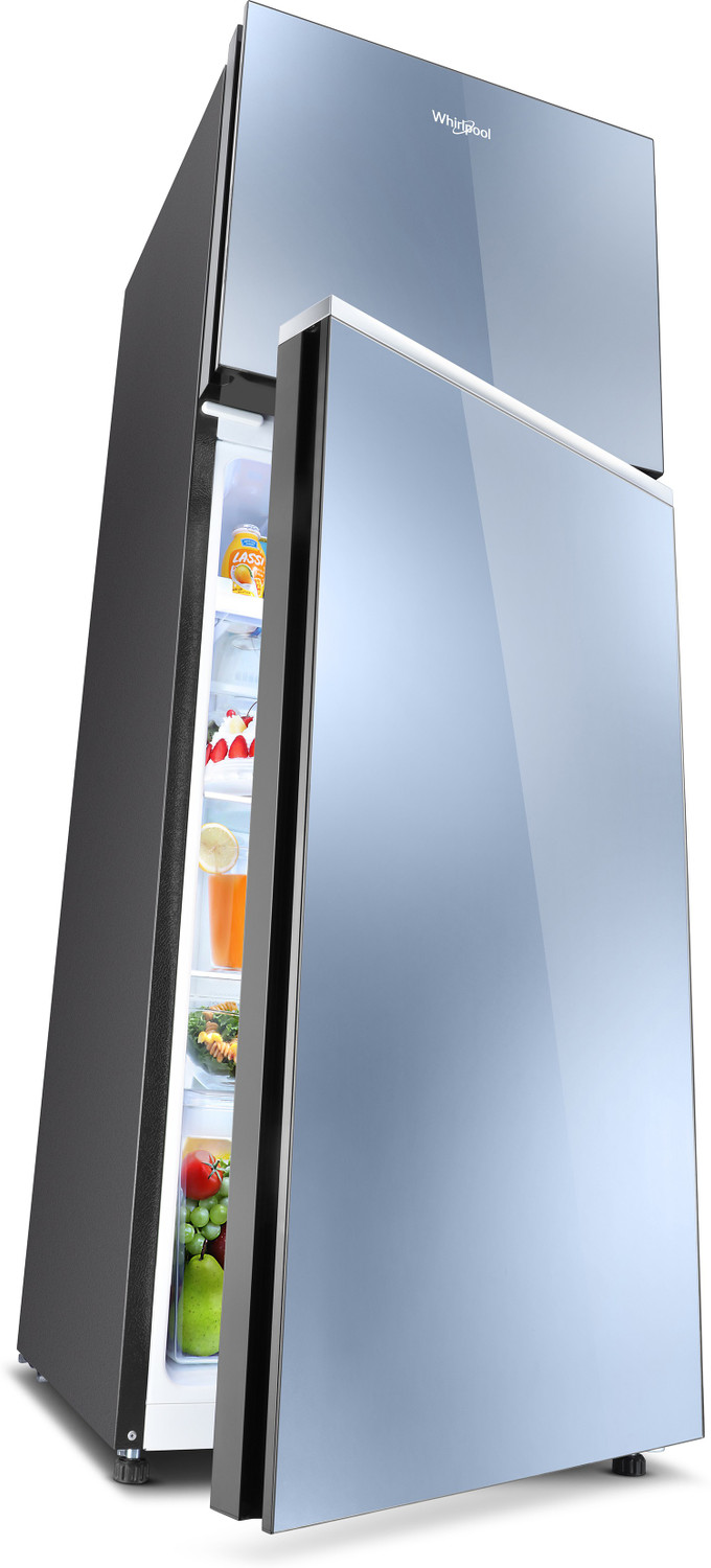 Image of Whirlpool 259 L Frost Free Double Door 2 Star Refrigerator with Glass Door