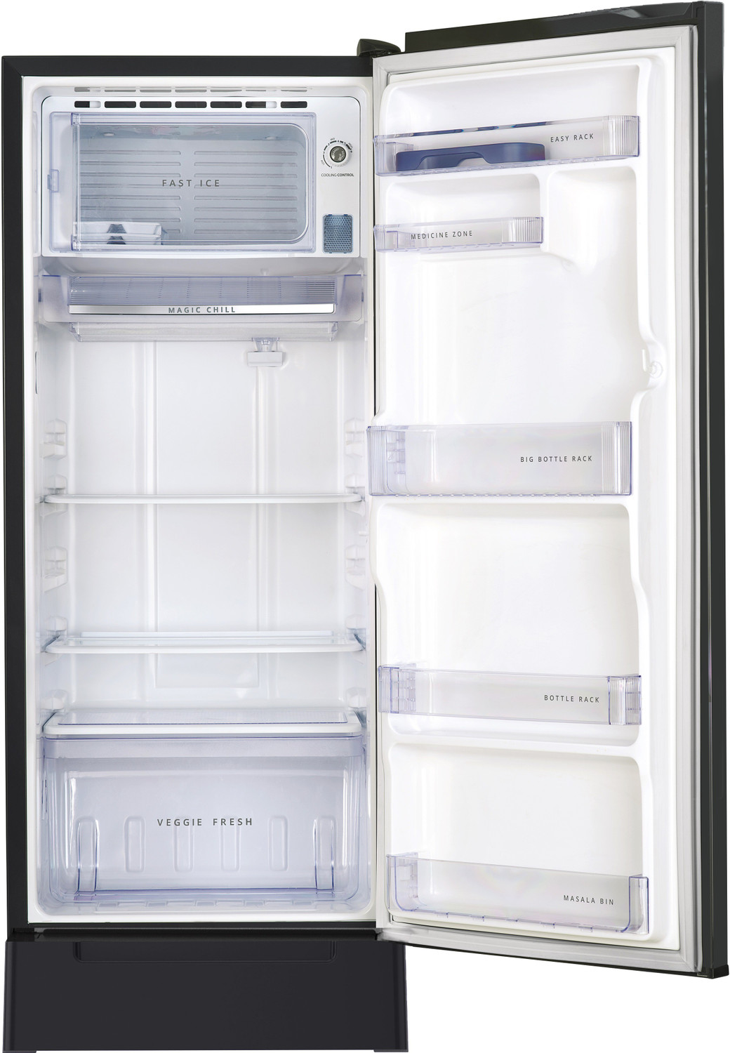 Image of Whirlpool 200 L Direct Cool Single Door 3 Star Refrigerator with Base Drawer
