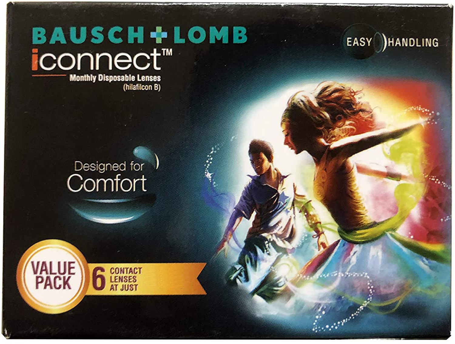Image of BAUSCH & LOMB Monthly Disposable (-5.00, Contact Lenses, Pack of 6)