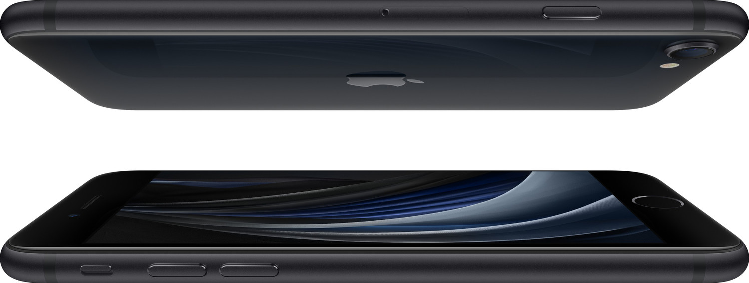 Image of Apple iPhone SE (Black, 256 GB) (Includes EarPods, Power Adapter)