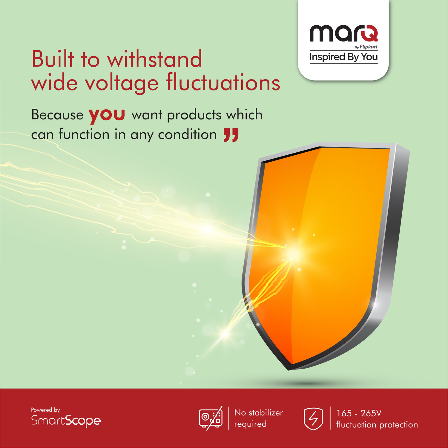 Image of MarQ by Flipkart 2020 Model 1.5 Ton 5 Star Split Dual Inverter AC