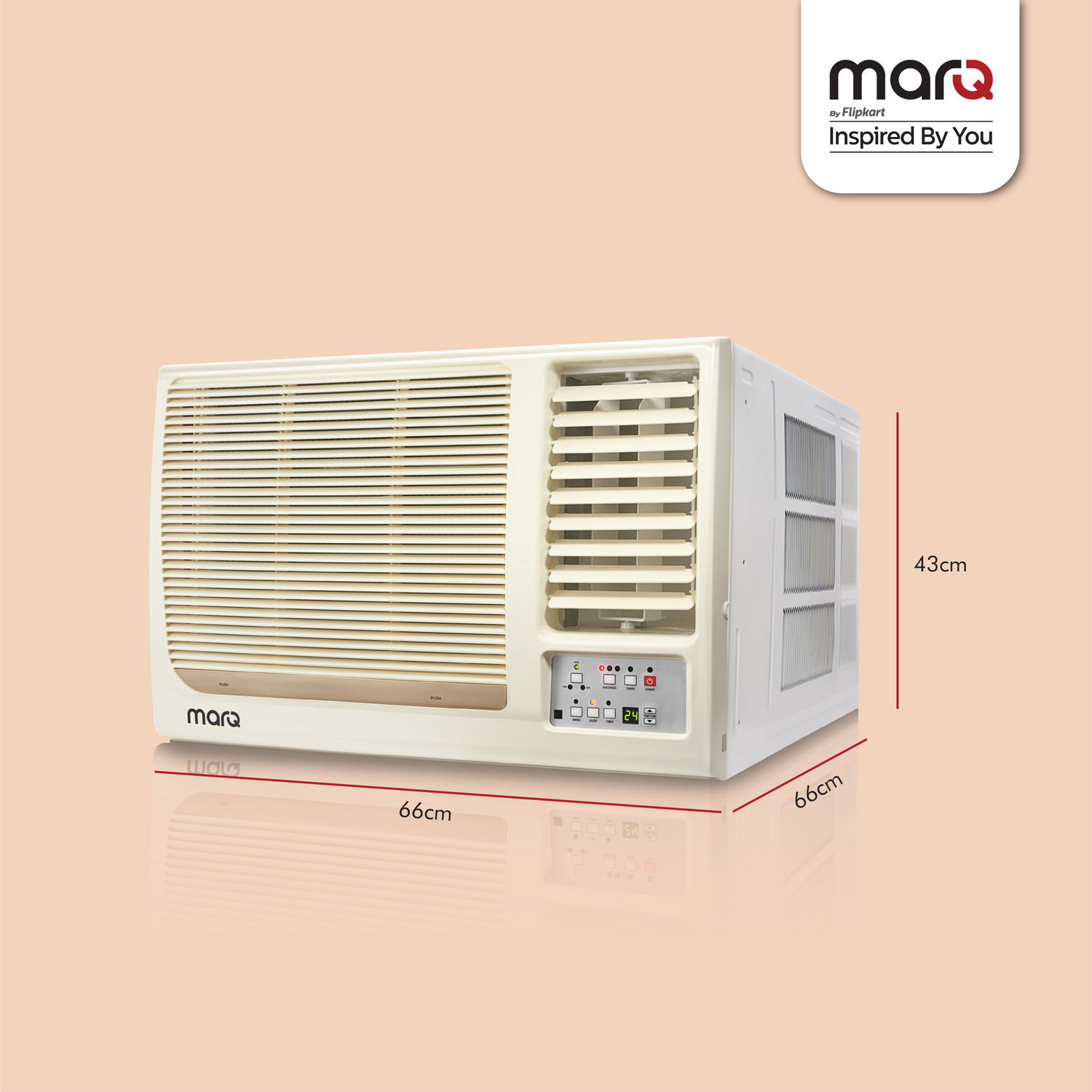 Image of MarQ by Flipkart 1.5 Ton 5 Star Window AC - White