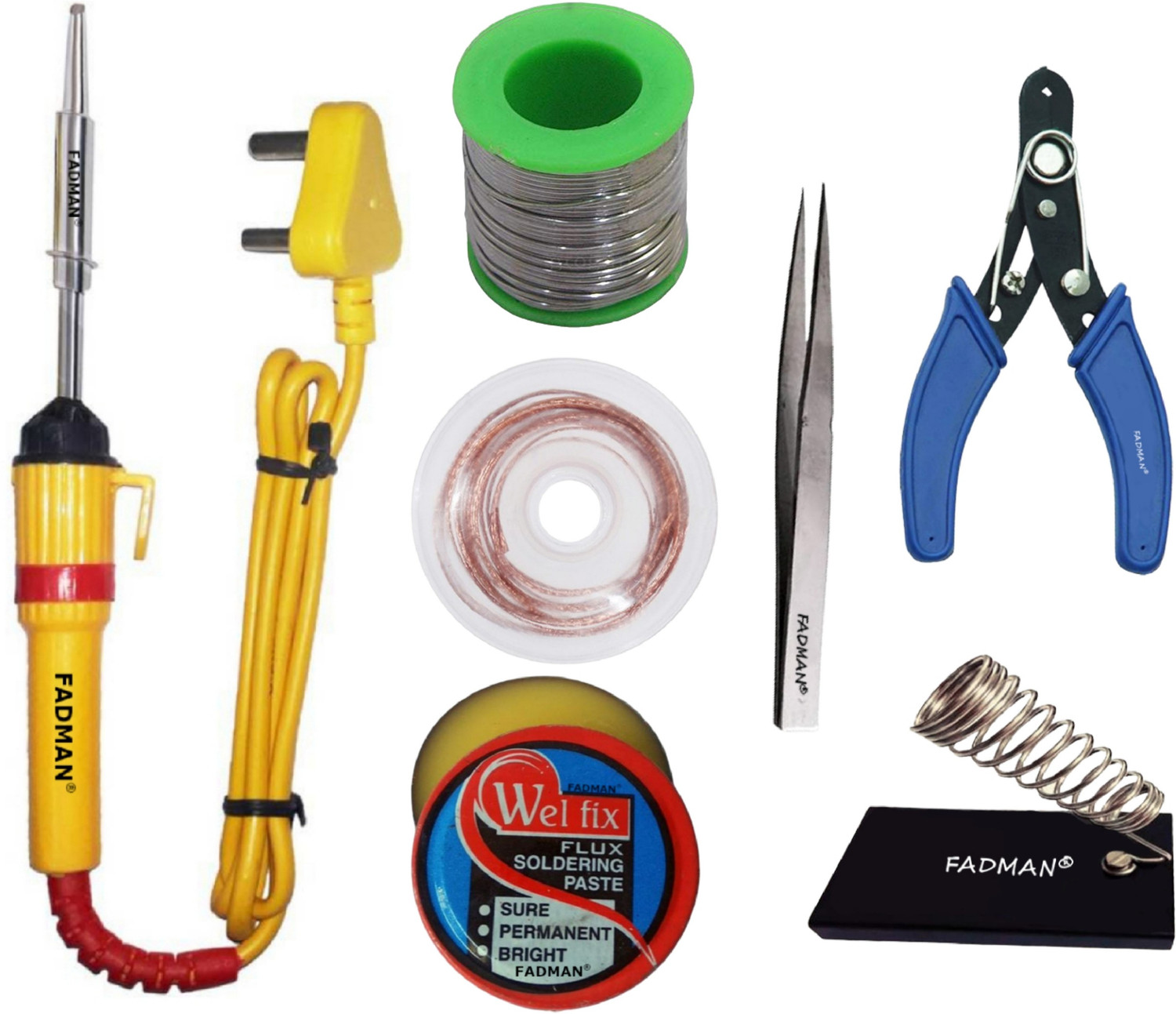 FADMAN BASIC COMPLETE KIT PART TYPE-7 SOLDERING IRON KIT | SOLDER WIRE