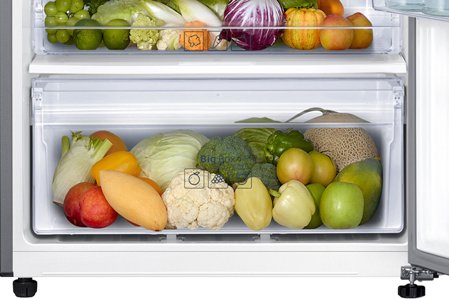 Image of SAMSUNG 465 L Frost Free Double Door 3 Star Convertible Refrigerator (LUXE BROWN, RT47R625EDX /TL)