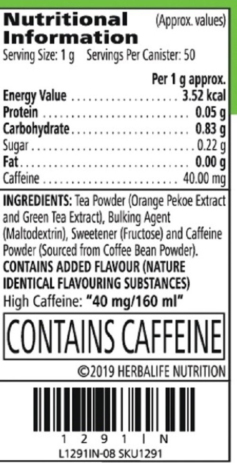 Image of HERBALIFE Afresh Energy Drink Mix Sports Drink