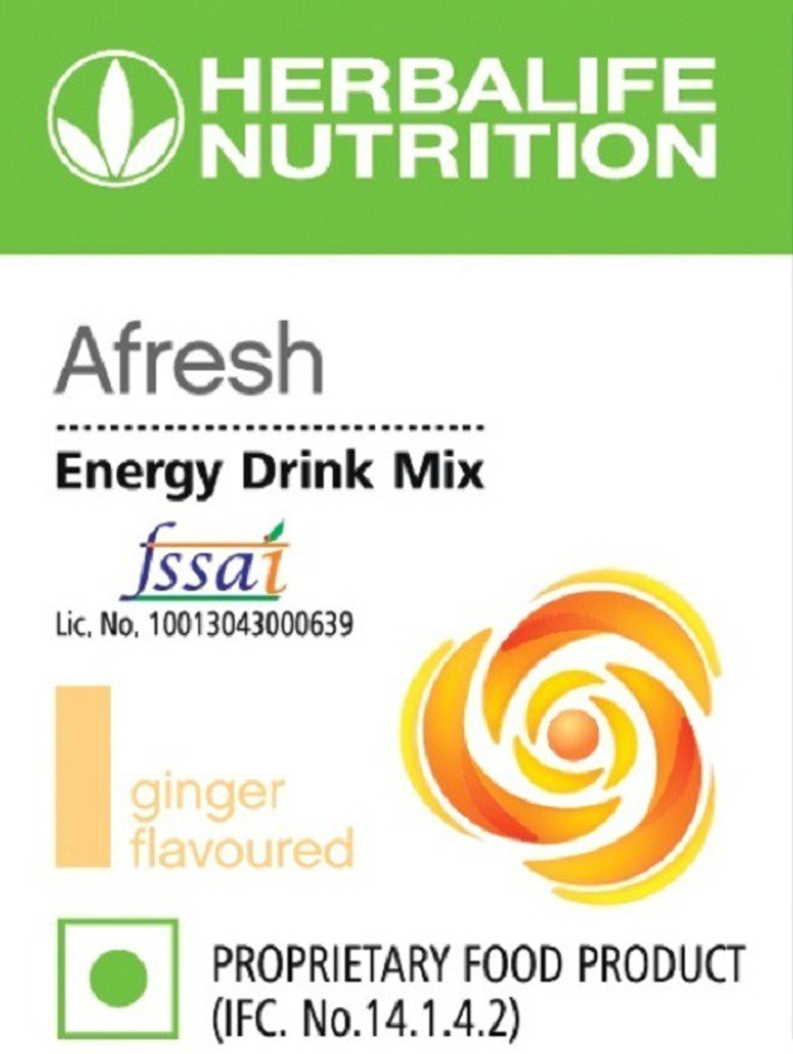 Image of HERBALIFE Afresh Energy Drink Mix Sports Drink