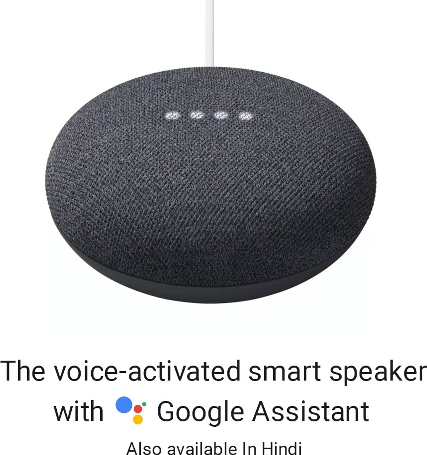 Google Nest Mini (2nd Gen) with Google Assistant Smart Speaker ...