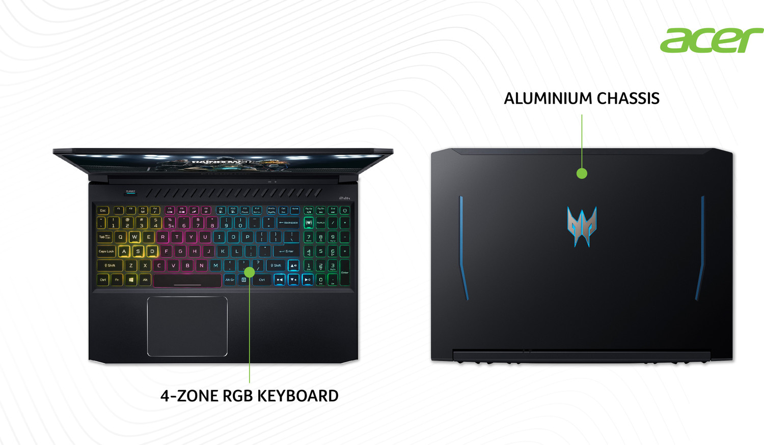 Image of Acer Predator Helios 300 Intel Core i5 10th Gen 10300H - (16 GB /1 TB HDD /256 GB SSD /Windows 10 Home /6 GB Graphics /NVIDIA GeForce RTX 2060 /144 Hz) PH315-53-594S Gaming Laptop