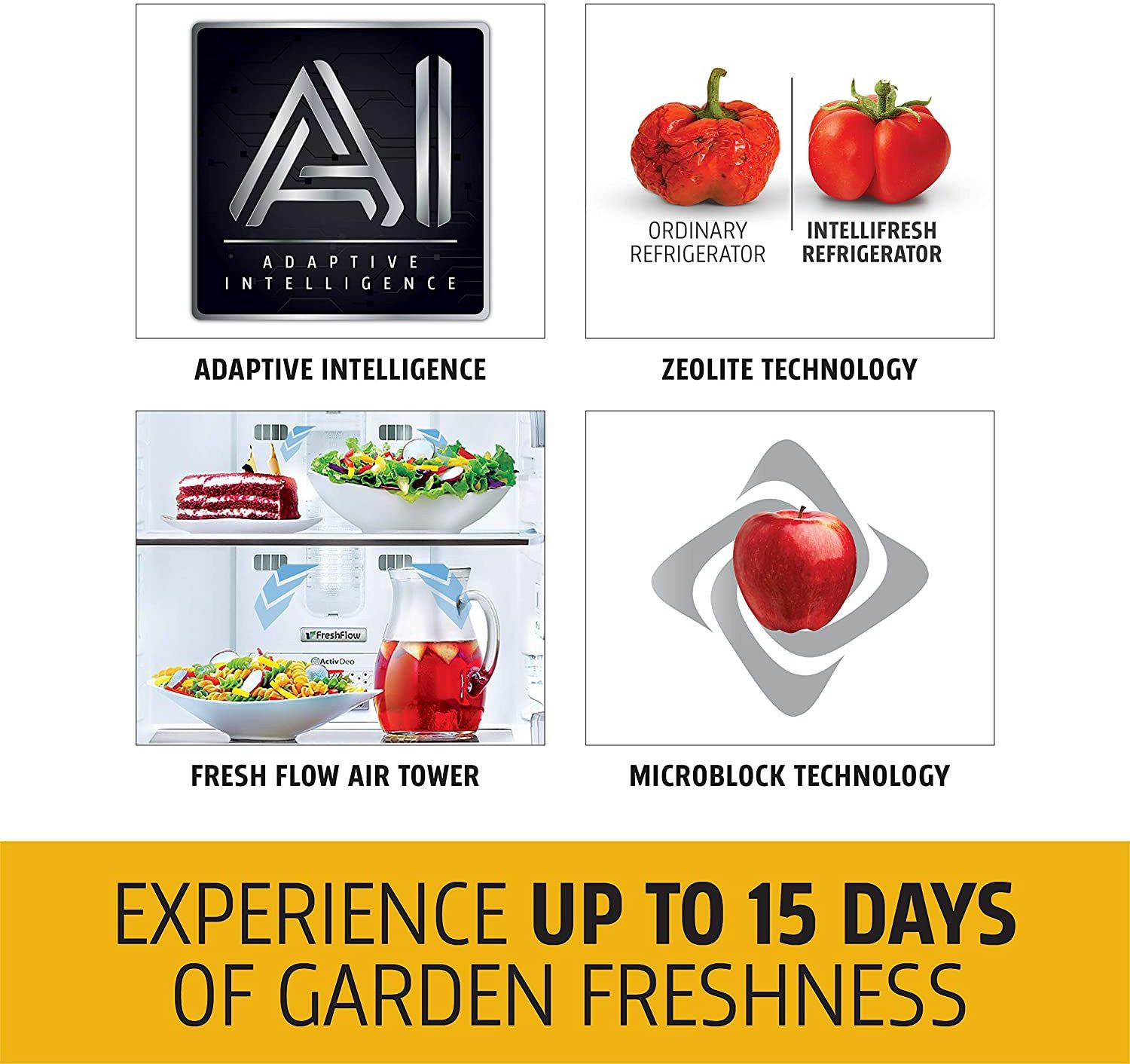 Image of Whirlpool 340 L Frost Free Double Door 3 Star Convertible Refrigerator