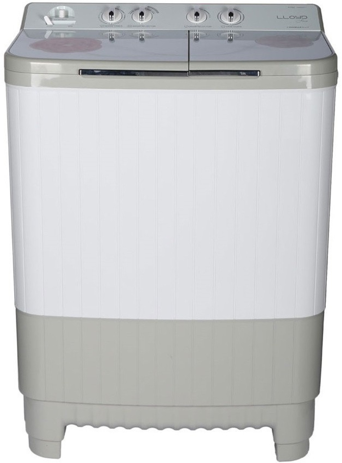 Image of Lloyd by Havells 9 kg Semi Automatic Top Load Washing Machine White, Grey