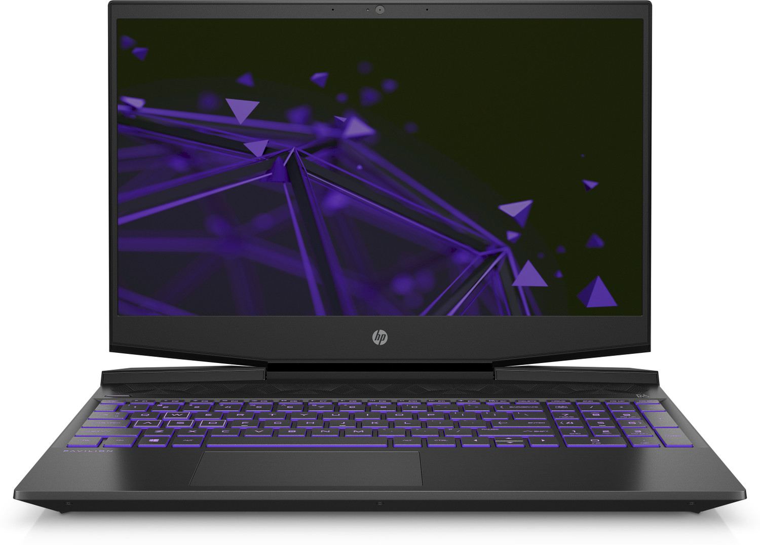 Image of HP Pavilion Intel Core i5 10th Gen 10300H - (8 GB + 32 GB Optane /512 GB SSD /Windows 10 Home /4 GB Graphics /NVIDIA GeForce GTX 1650Ti) 15-DK1508TX Gaming Laptop