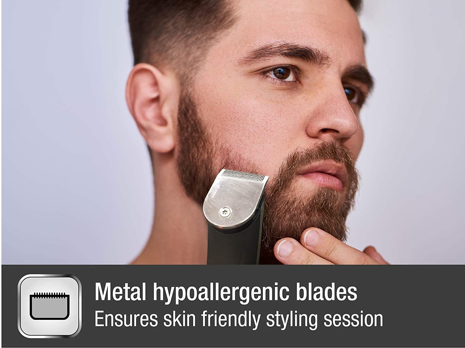 Image of HAVELLS 451 Trimmer 90 min Runtime 10 Length Settings