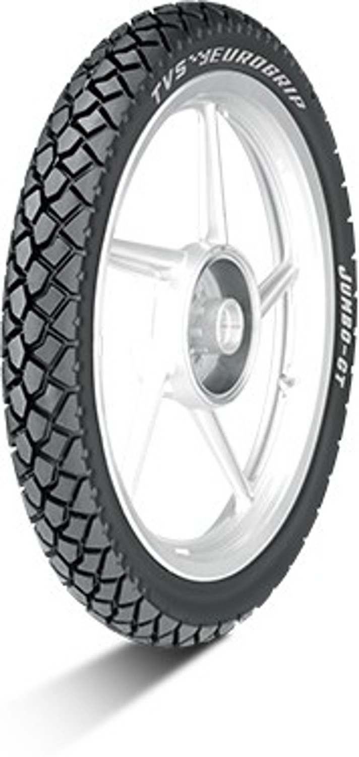 TVS Eurogrip Jumbo GT 90 /100 10 53 Front & Rear Two Wheeler Tyre