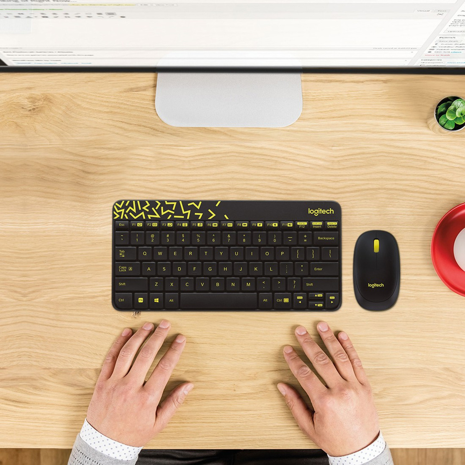 Image of Logitech MK240 Wireless Keyboard and Mouse Combo