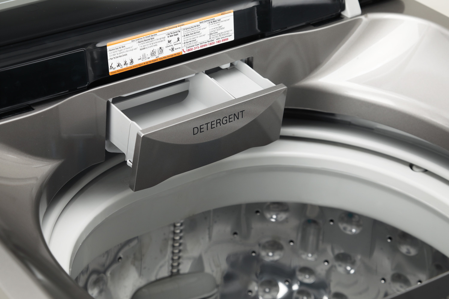 Image of LG 8 kg Fully Automatic Top Load Washing Machine Grey