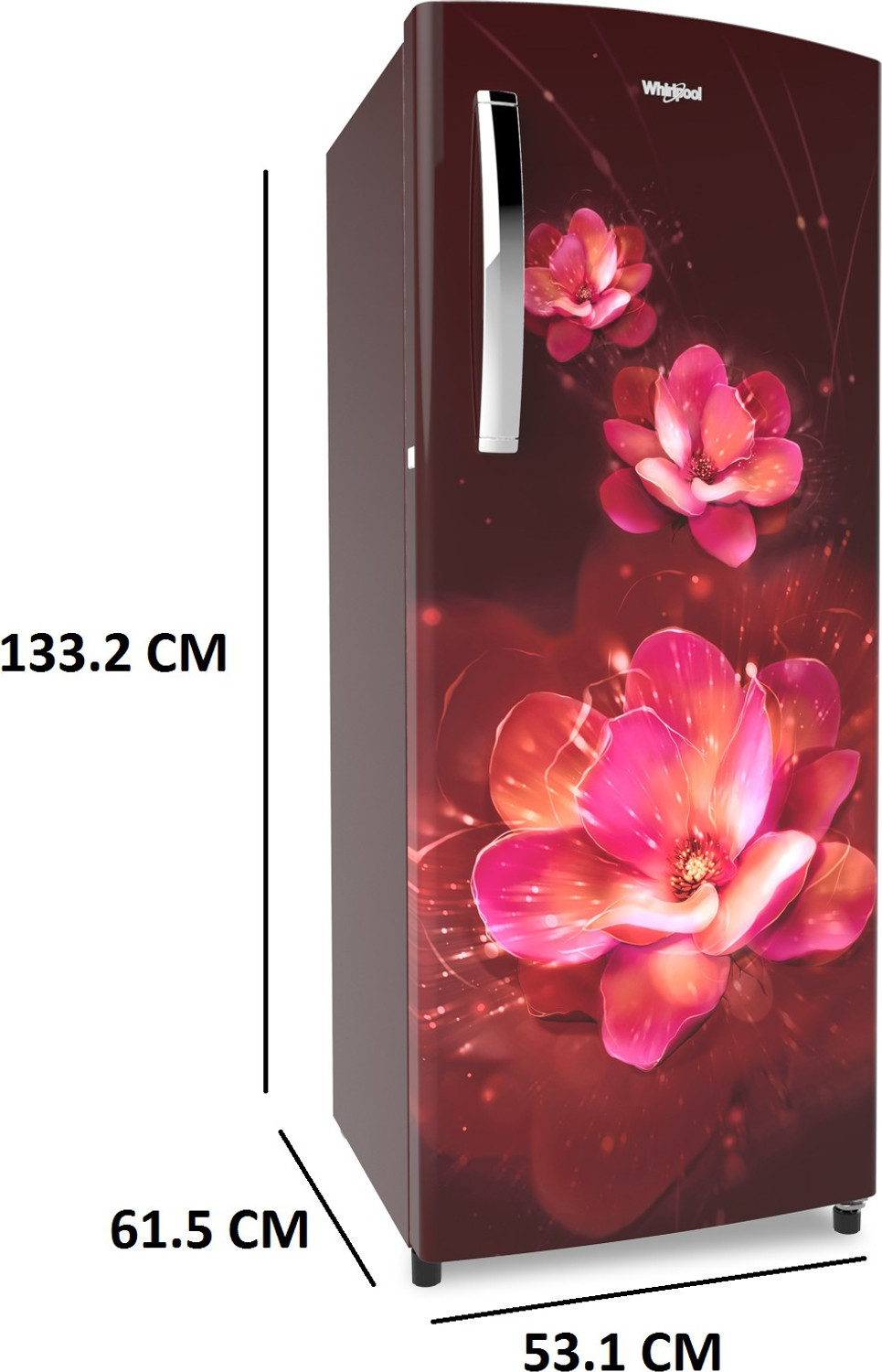 Image of Whirlpool 200 L Direct Cool Single Door 3 Star Refrigerator