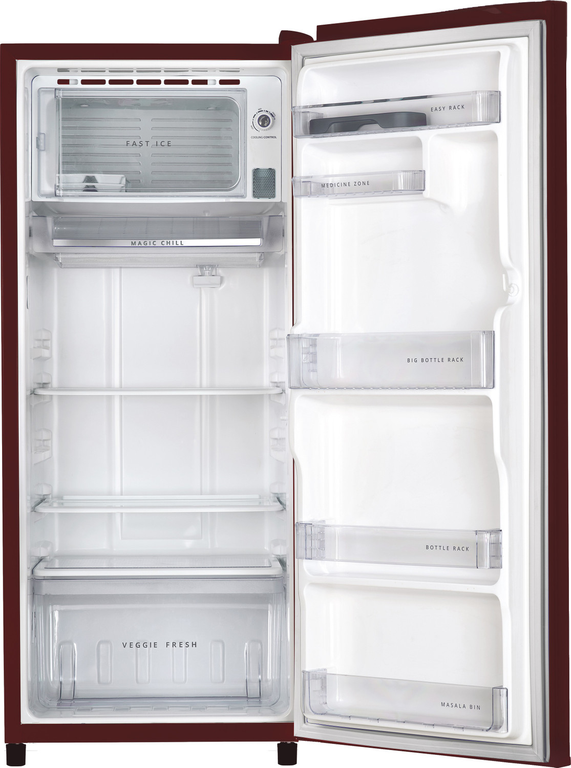 Image of Whirlpool 200 L Direct Cool Single Door 3 Star Refrigerator