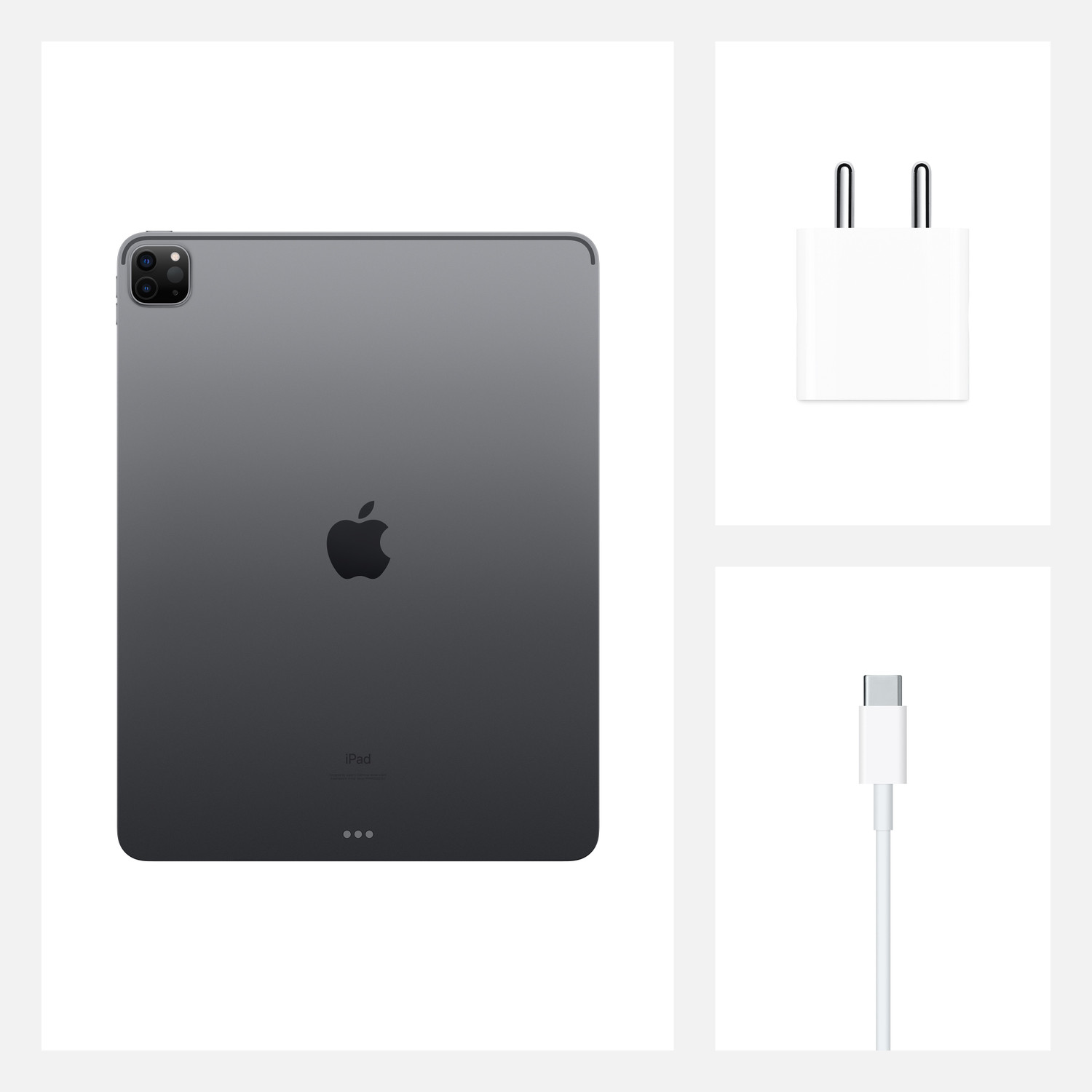 Image of Apple iPad Pro 2020 (4th Generation) 6 GB RAM 128 GB ROM 12.9 inch with Wi-Fi Only A12Z Bionic Chip with 64-bit Architecture (Neural Engine) with Embedded M12 Coprocessor (Space Grey)
