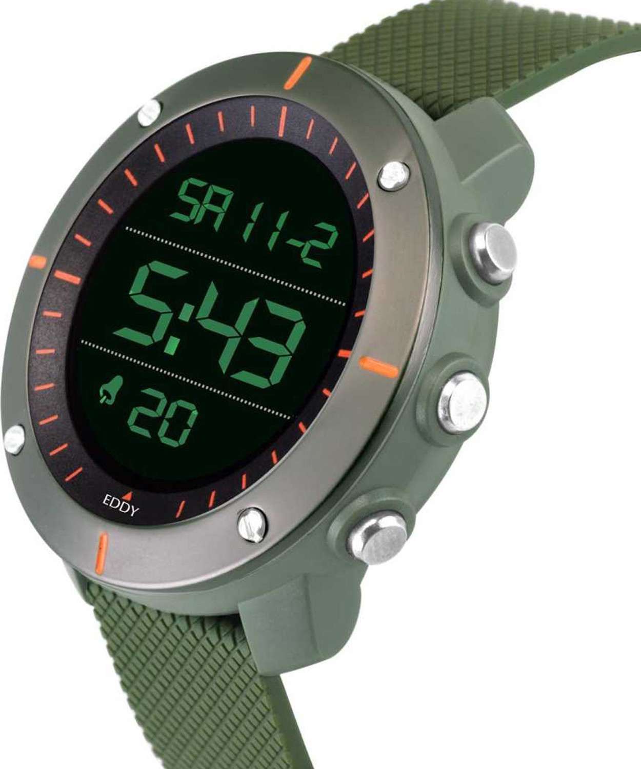 EDDY HAGER 800 Digital Army Green Sports Digital Watch For Men Price History