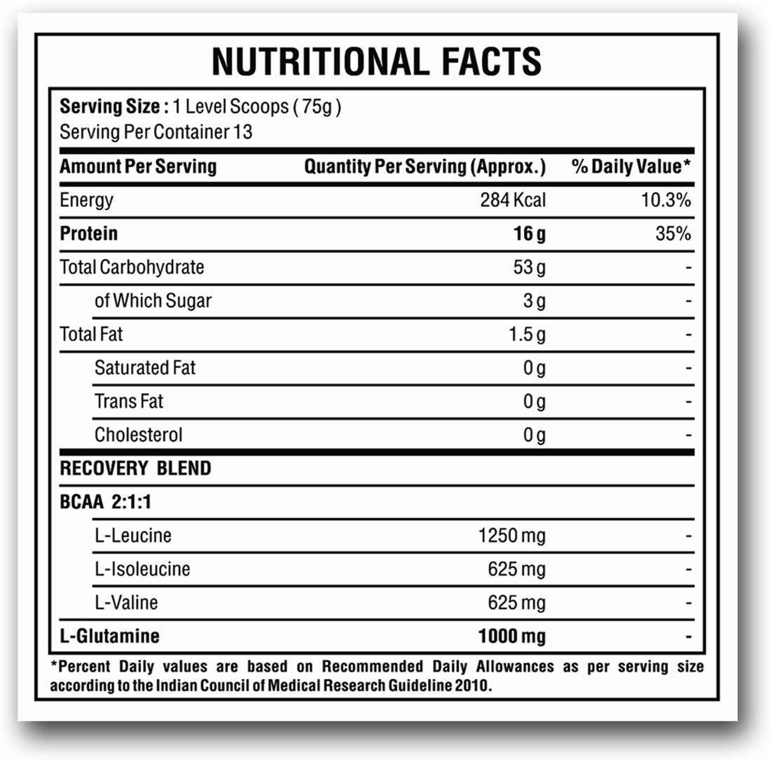 Image of BIGMUSCLES NUTRITION Real Weight Gainers /Mass Gainers
