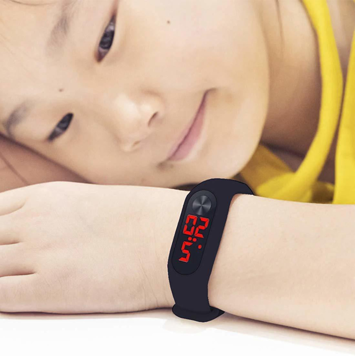 Image of Stuffy club Digital Watch - For Boys & Girls black band