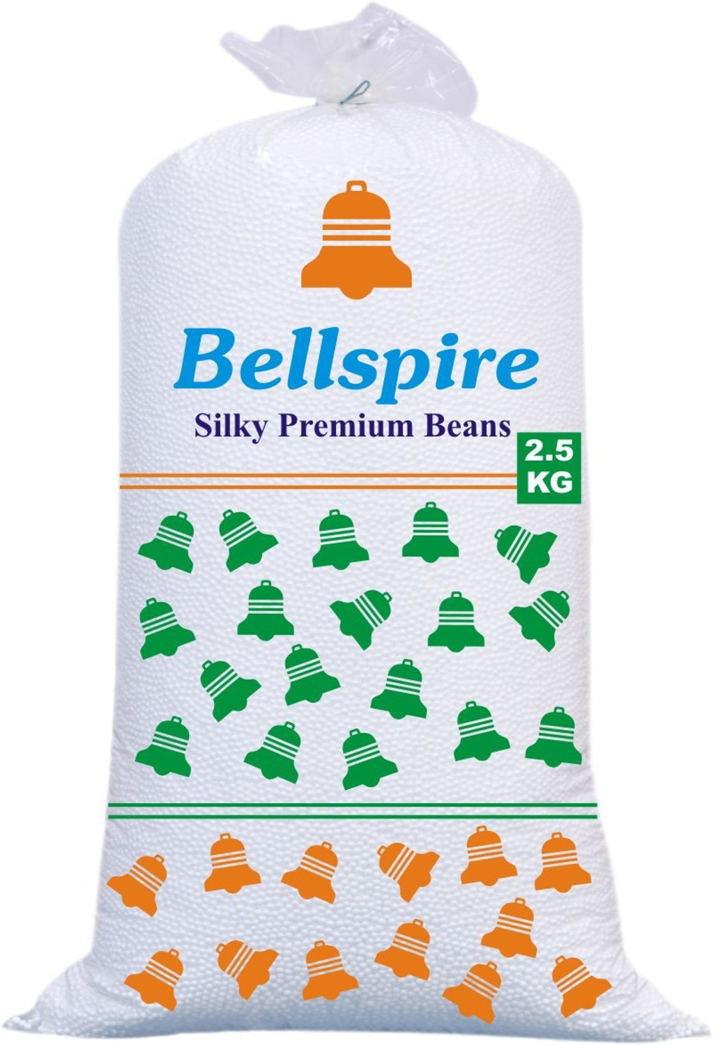 Image of Beanskart Premium Quality Beans 3 kgs Bean Bag Filler (Virgin)