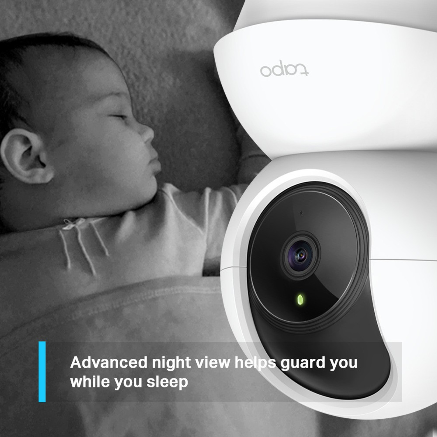 Image of TP-Link Tapo C200 360 degree Pan /Tilt Wi-Fi 1080p 2MP Home Smart Security Camera
