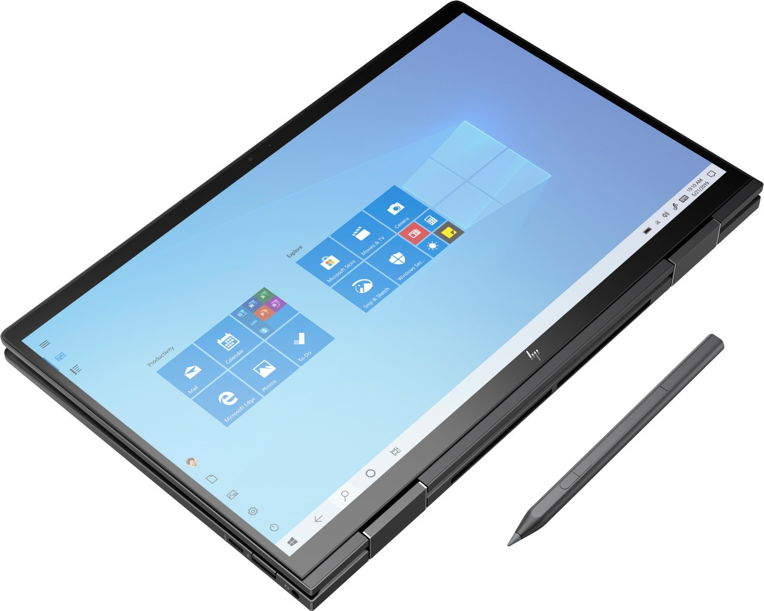 Image of HP Envy x360 AMD Ryzen 5 Hexa Core 4500U - (8 GB /256 GB SSD /Windows 10 Home) 13-ay0044AU 2 in 1 Laptop