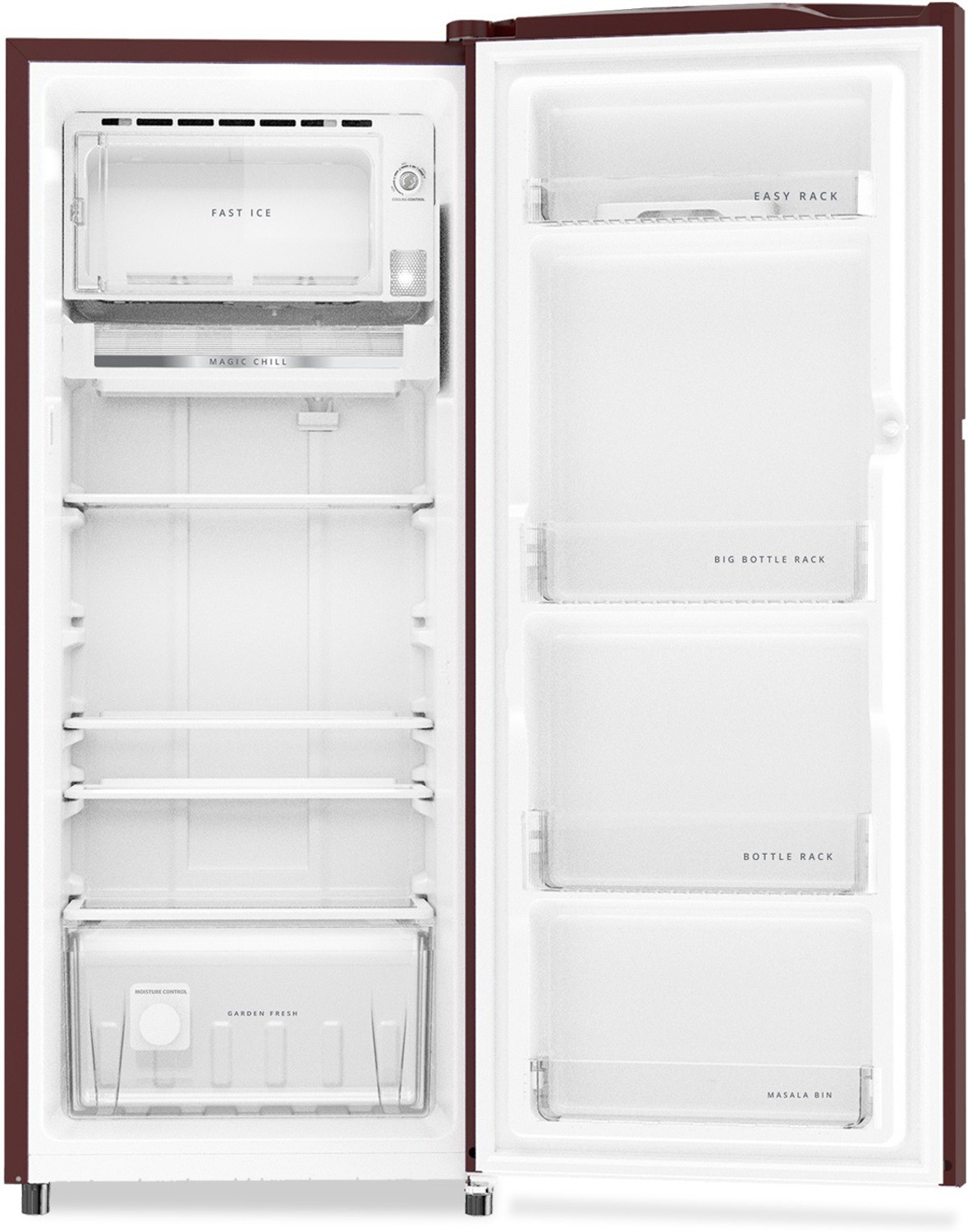 Image of Whirlpool 207 L Direct Cool Single Door 4 Star Refrigerator