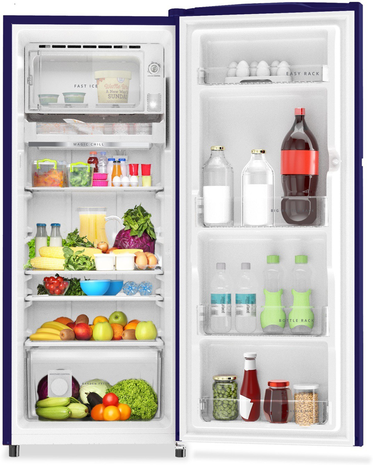 Image of Whirlpool 207 L Direct Cool Single Door 5 Star Refrigerator