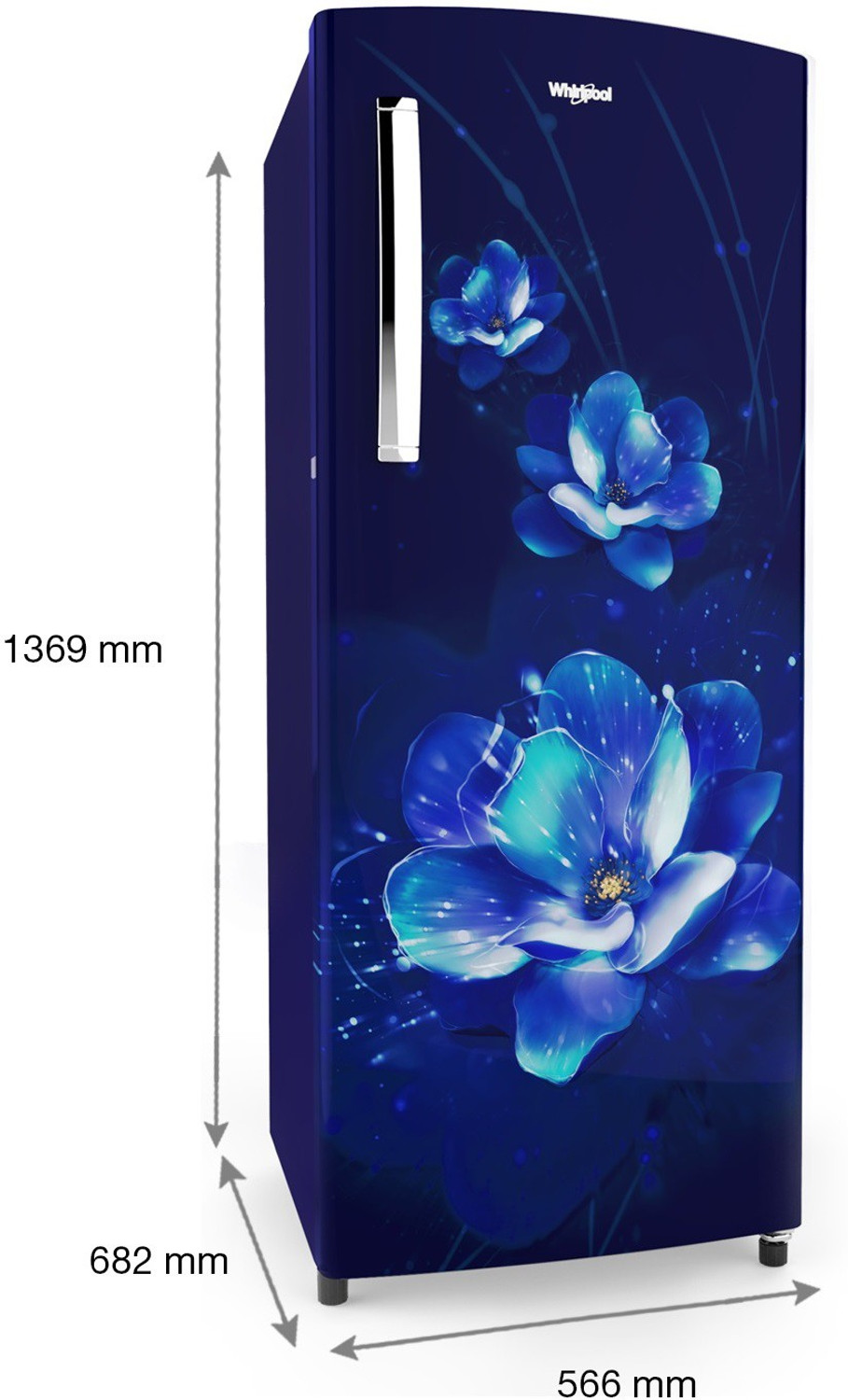 Image of Whirlpool 215 L Direct Cool Single Door 4 Star Refrigerator